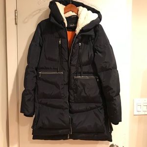Sam Edelman Upper East Side navy coat